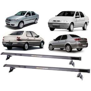 Rack Teto Resistent Sport Fiat Siena 99 até 15 4pts LW022