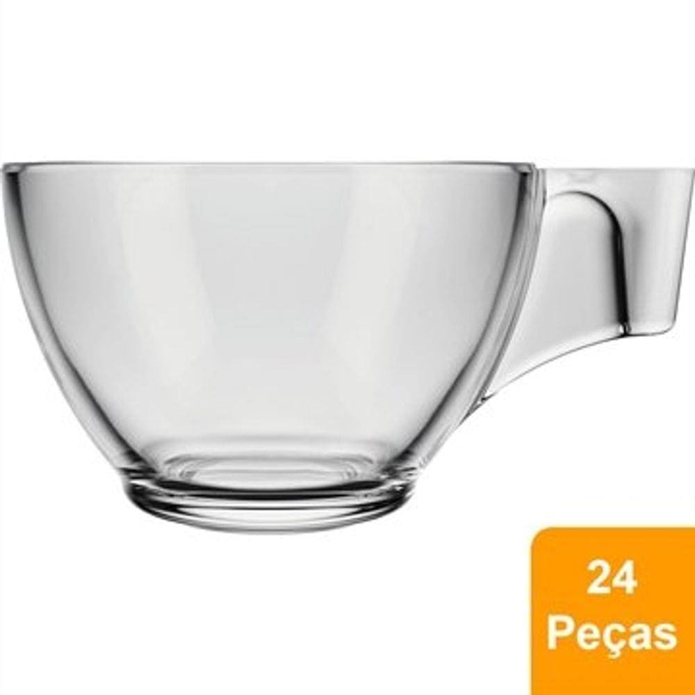 Conjunto de Xícaras Café s/ Pires Astral 24 Peças - Marinex