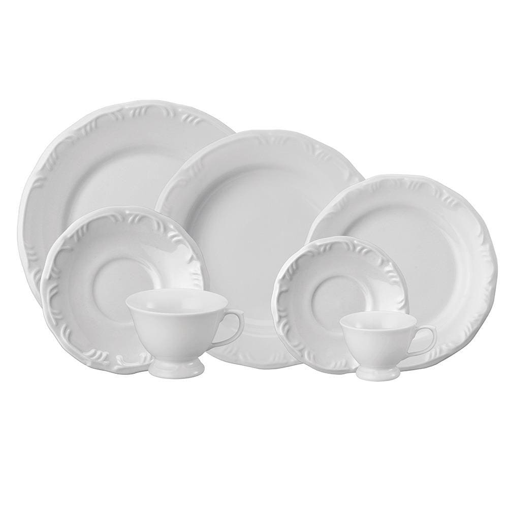 Aparelho de Jantar 42 Peças Vitória Porcelana Schmidt