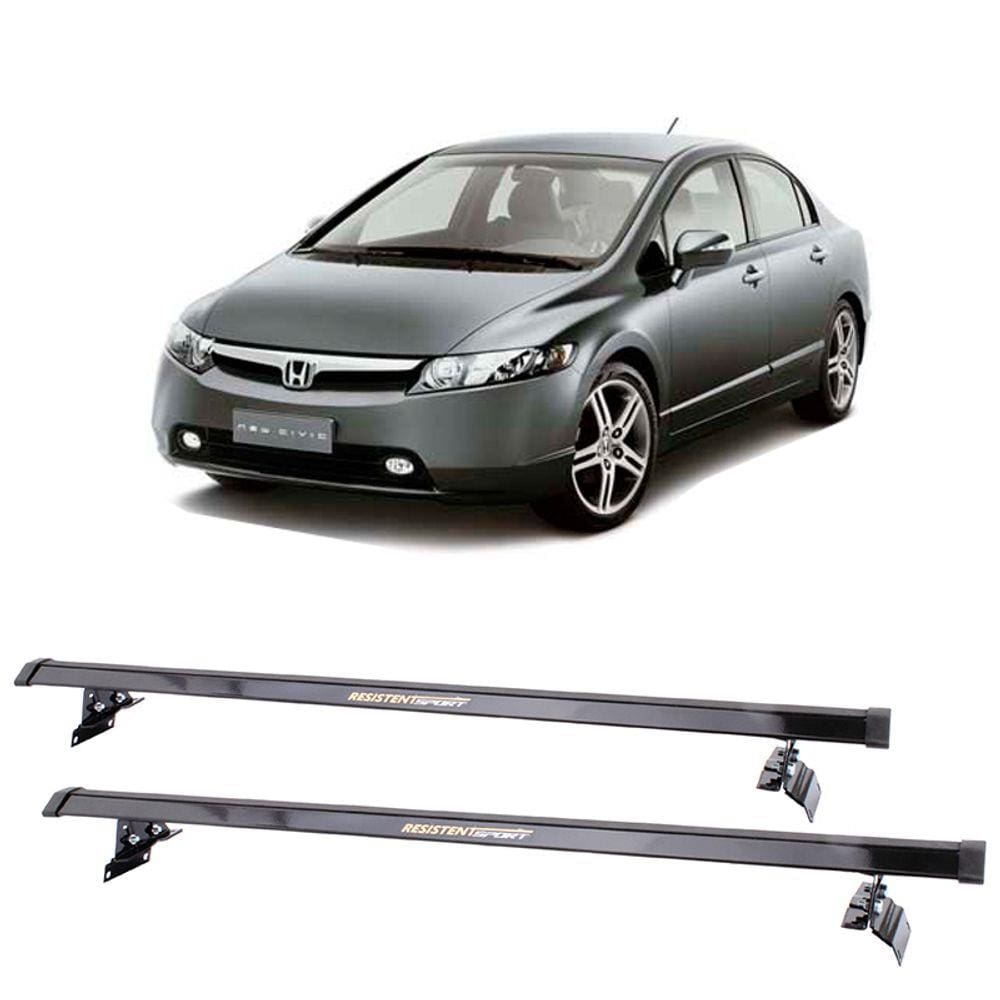 Rack Teto Resistent Sport Honda Civic 2006 até 2008 LW048