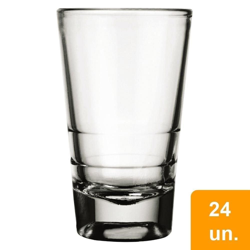 Conjunto de Copos 100ml Caninha Dose 24 Peças - Nadir
