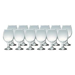 Conjunto de Taças 320ml Gallant Água 12 Peças - Nadir
