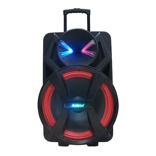 imagem-Caixa de Som Amplificada Amvox 1100W ACA 1100 Bluetooth, USB, Radio FM, Micro SD