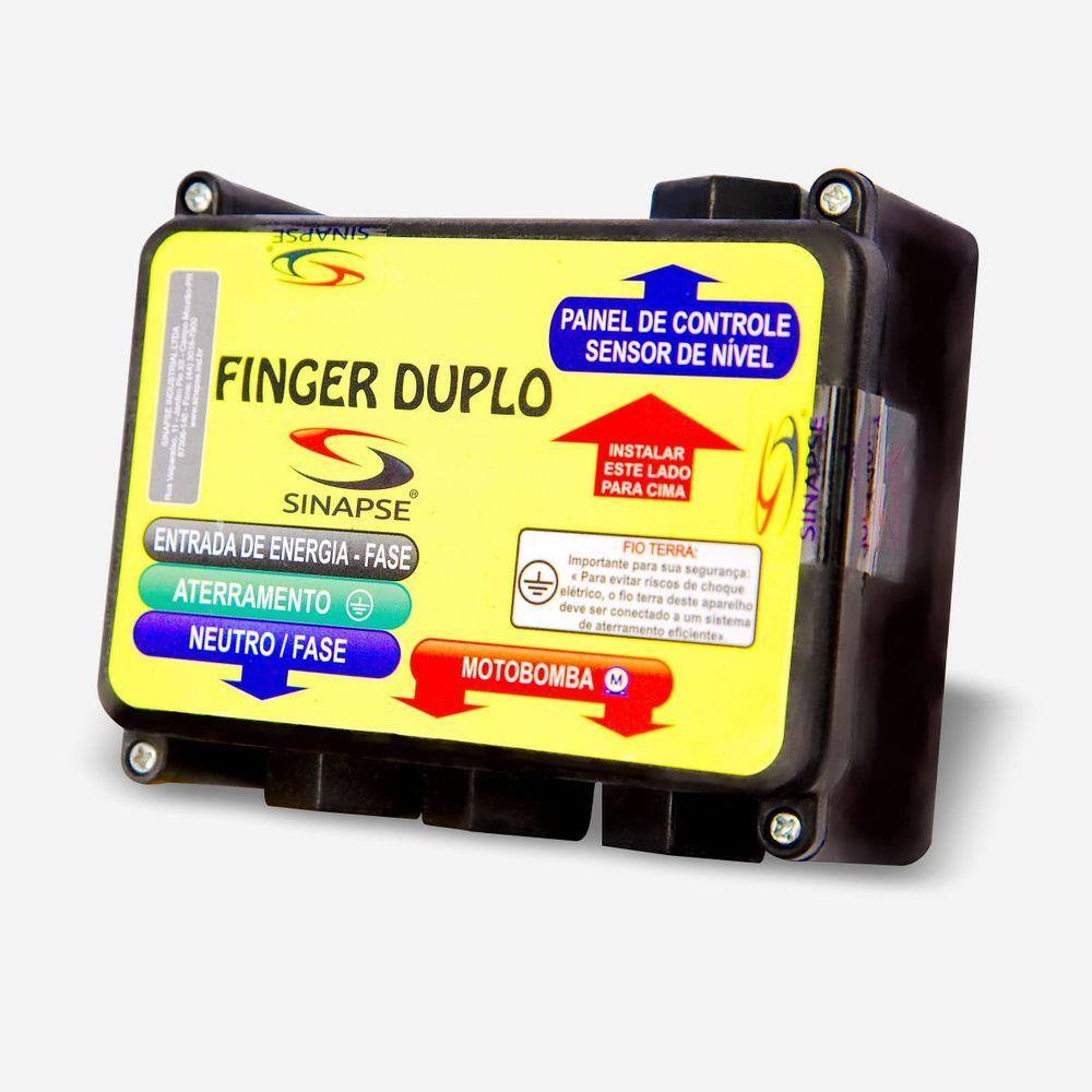Acionador de até 2 Motores para Banheira e Spa Sinapse | Finger Duplo