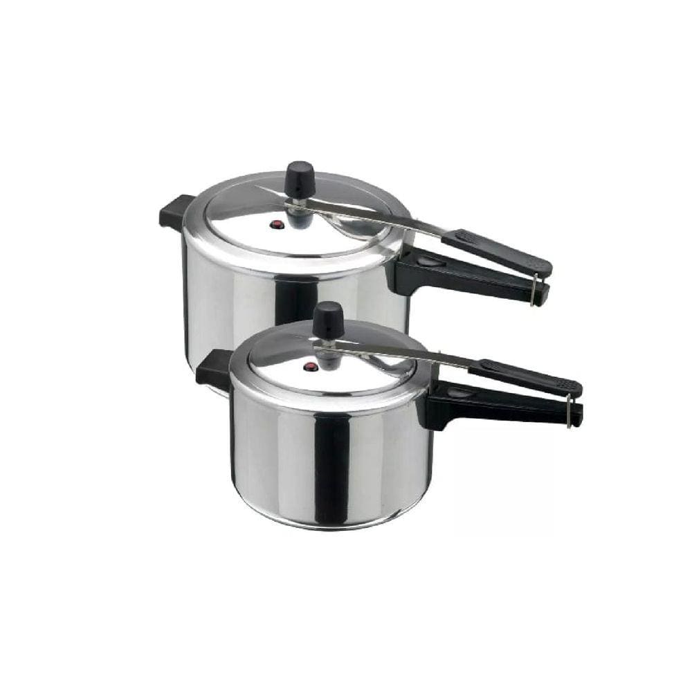 Kit De 2 eças De Panela Pressão 7 E 4,5 Litros