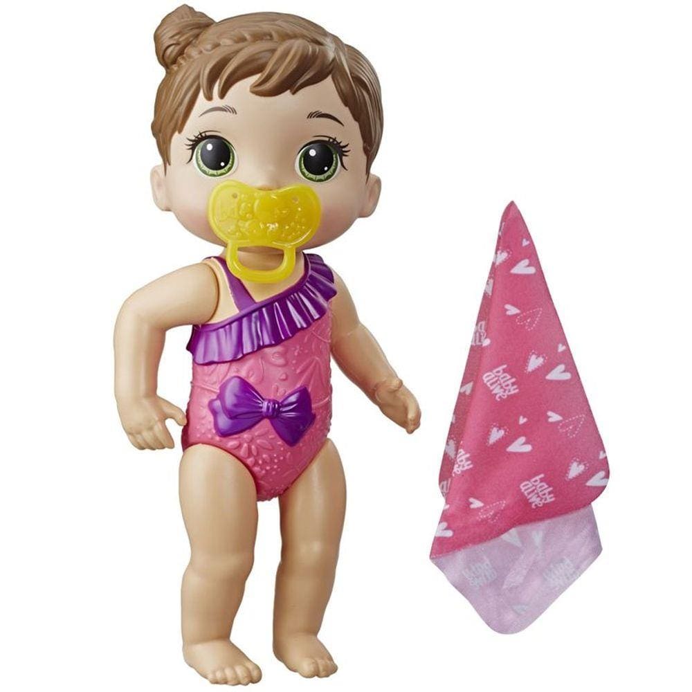 Boneca Baby Alive Hora do Banho Banhos Carinhosos - E8721 Hasbro