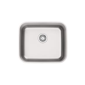 Cuba de Embutir Tramontina 40 x 34 cm Dora 40 BL em Aço Inox Acetinado com Válvula Tramontina