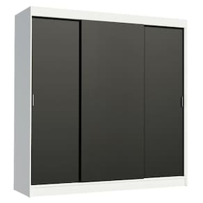 Guarda-roupa Casal Reno 3 Portas de Correr Madesa