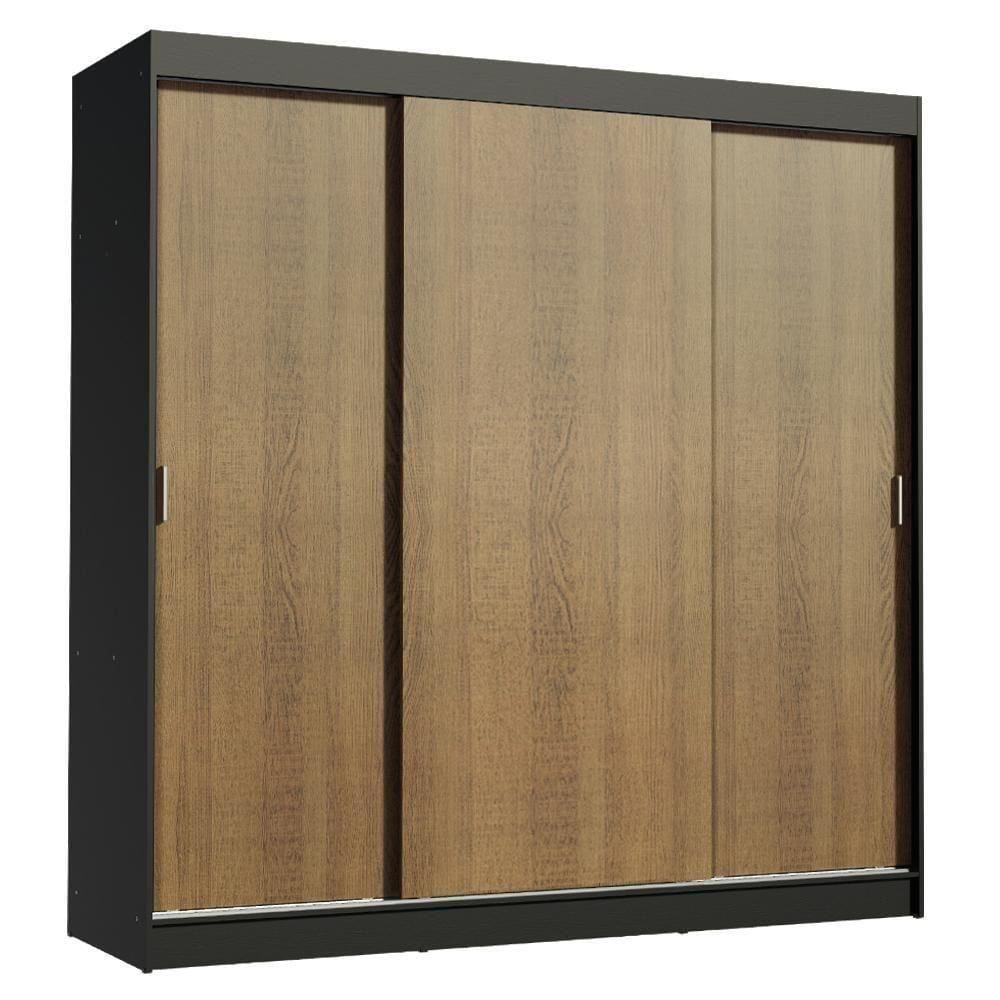 Guarda-roupa Casal Reno 3 Portas de Correr Madesa