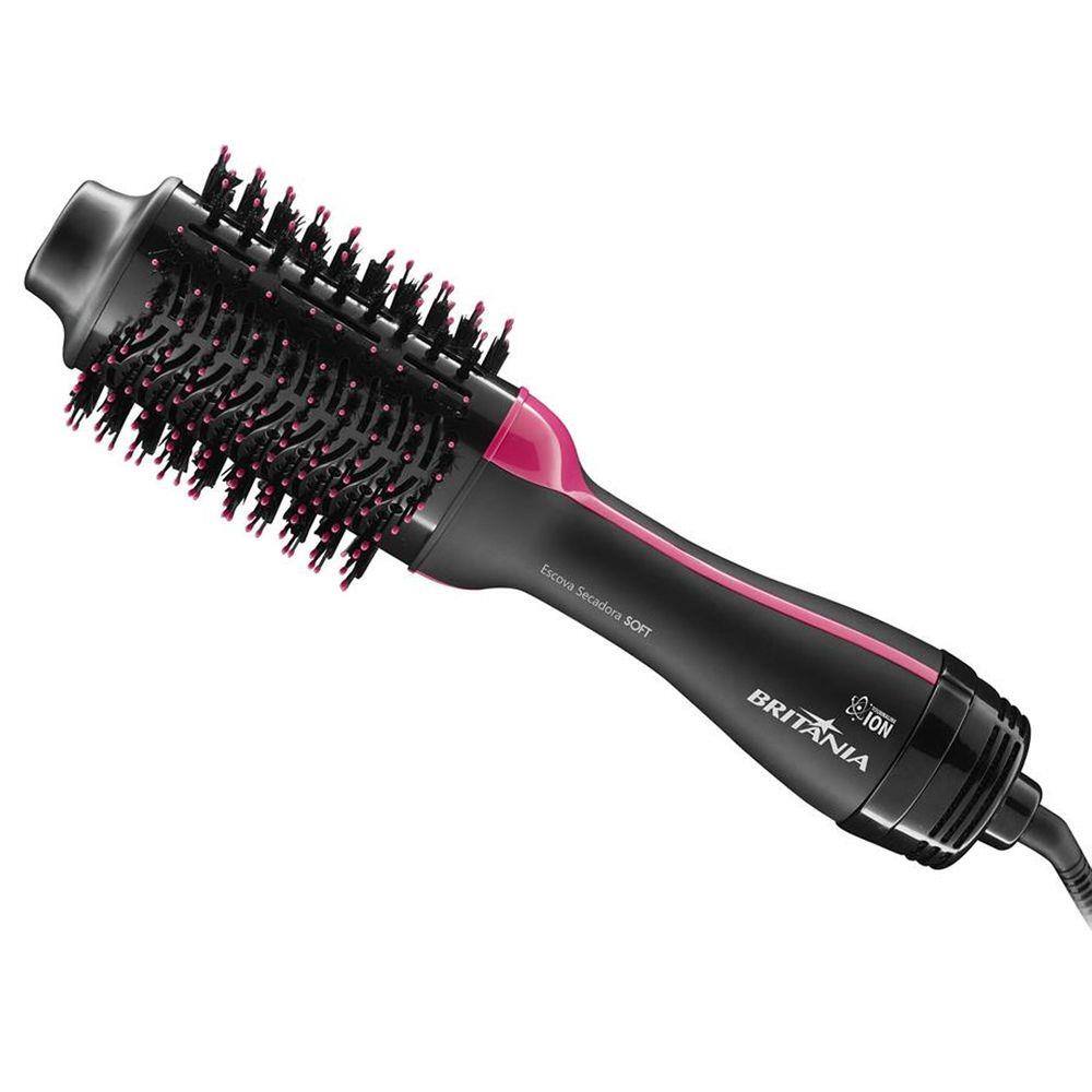 Escova Secadora Britânia Soft BEC02 com Cabo Giratório 1200W