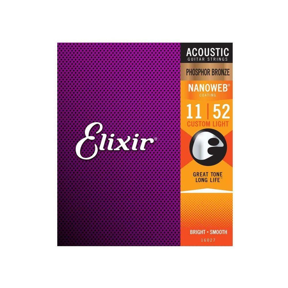 Encordoamento Violão Elixir Phosphor Nanoweb 011 052 16027