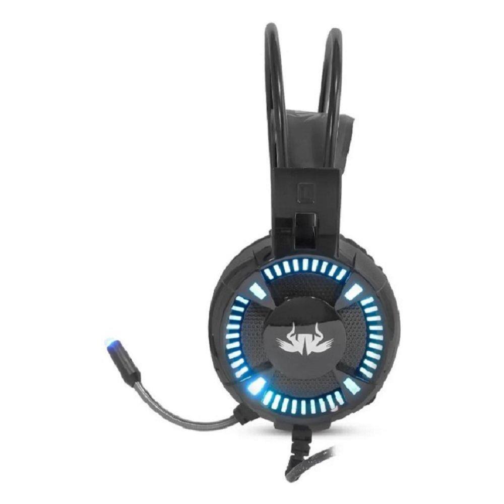 FONE DE OUVIDO GAMER 2 P2 C/ MICROFONE KNUP - KP-464 - Kairos