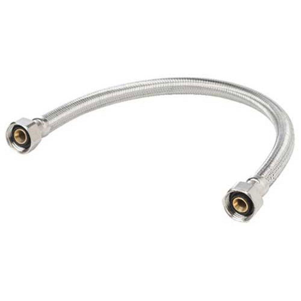 Engate Flexível para Água Fria Inox 1/2" 40Cm FF
