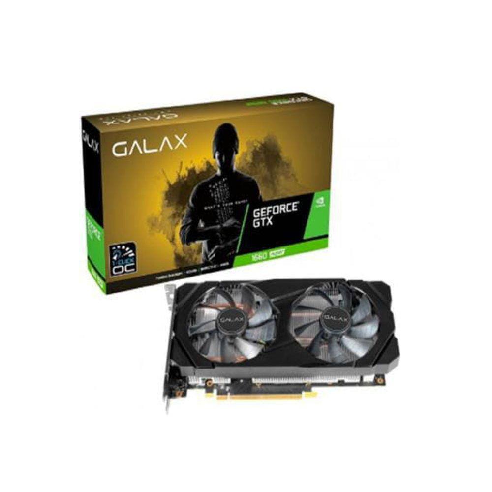 Placa de Video Galax GeForce GTX 1660 Super 6GB EX White 1-Click