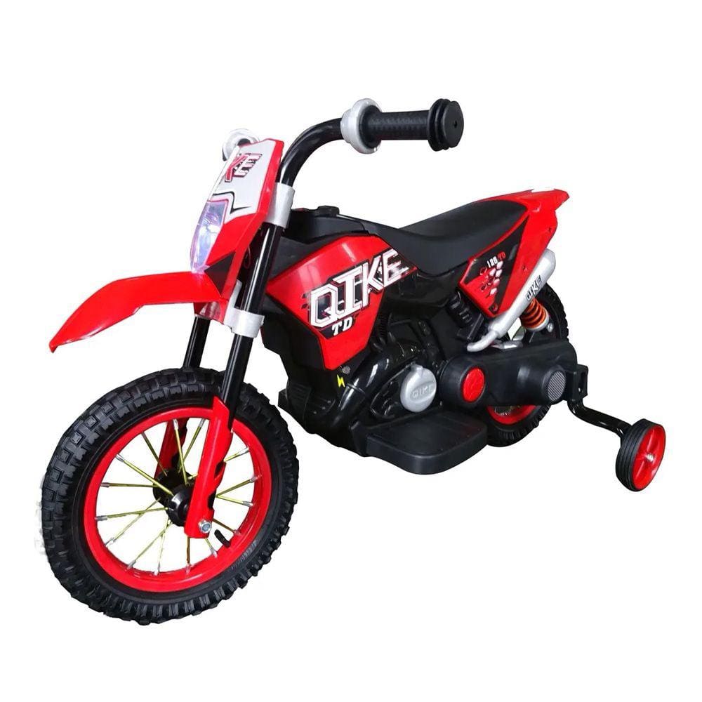 Mini Moto Elétrica Infantil Vermelha BW006VM