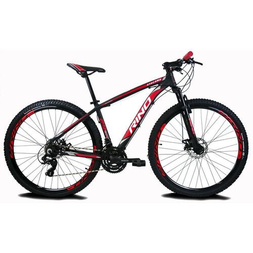 Bicicleta Aro 29 Rino Atacama - 24V - Freio A Disco - Suspensão - Cambios Index é boa?