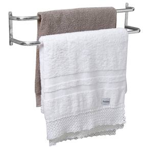 Porta Toalhas Toalheiro Duplo Para Porta Ou Parede 60cm