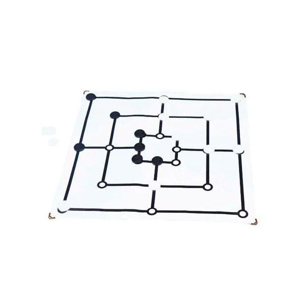 Brinquedos Educativos - Jogo de Trilha 45x45cm 18 Peças