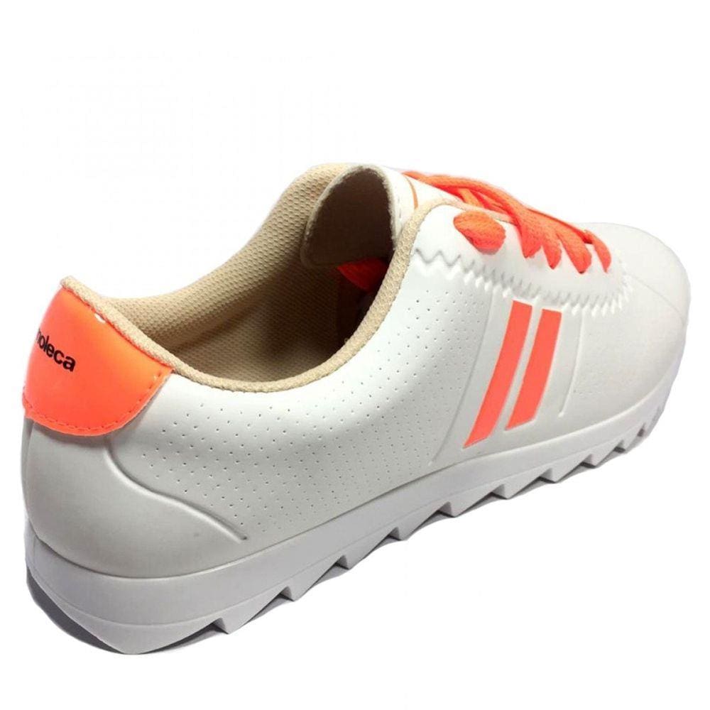 Tenis fashion moleca neon