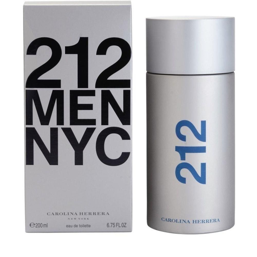 212 Men Nyc Carolina Herrera - Perfume Masculino - Eau de Toilette - 200ml  | Casas Bahia