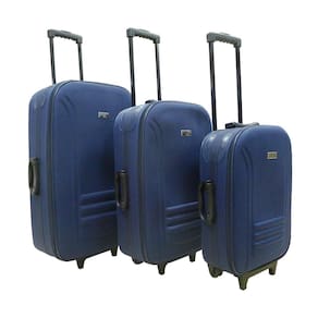 Conjunto malas de viagem Lucerna 3 Peças Swiss Move Azul Marinho