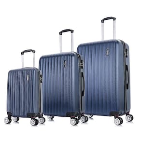 Conjunto de malas de viagem P, M e G Londres Plus Swiss Move Marinho