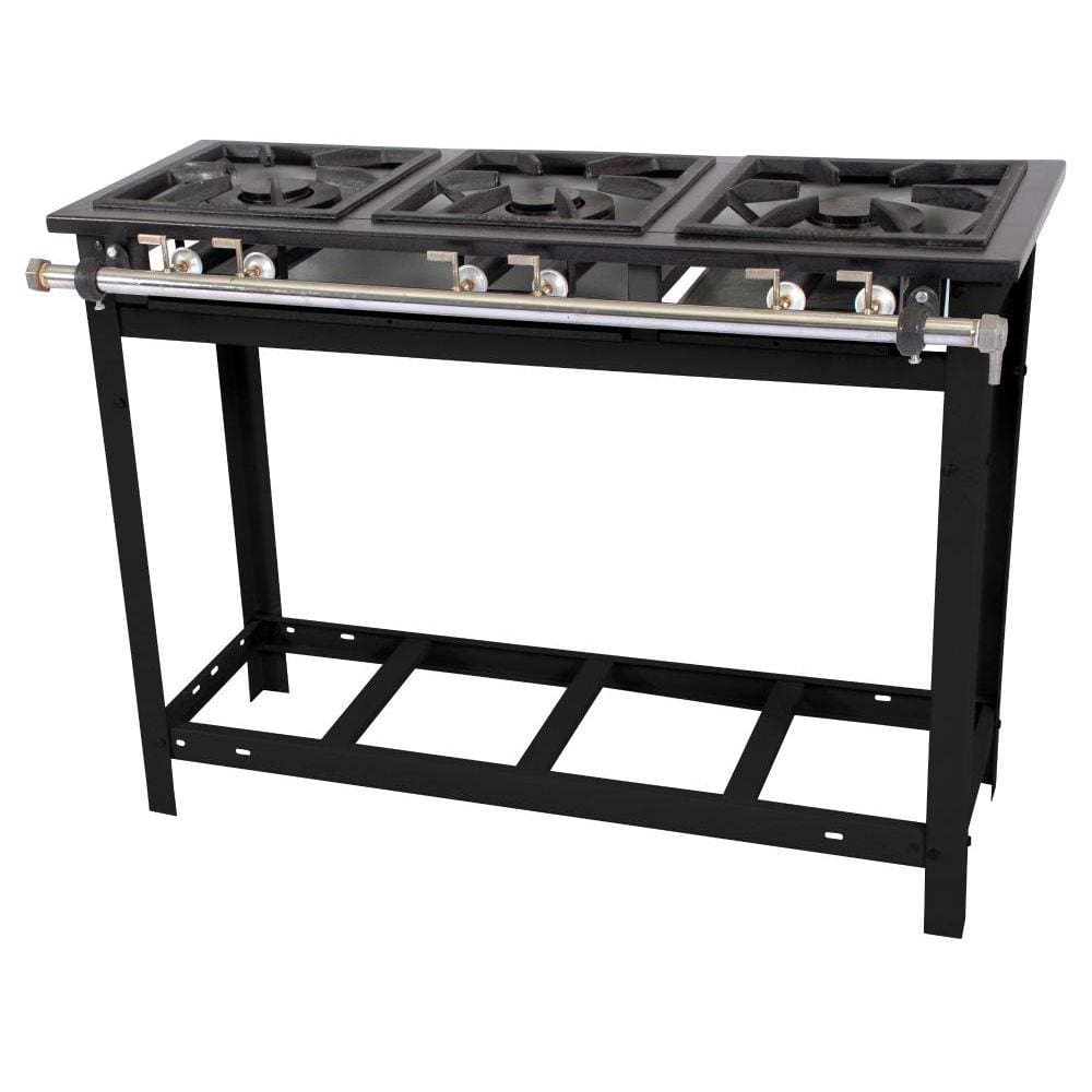 Fogao Gas 3 Bocas Duplas Espera Forno - E3pd3_Venancio