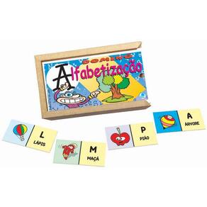 Jogo de Dominó Infantil Alfabetização