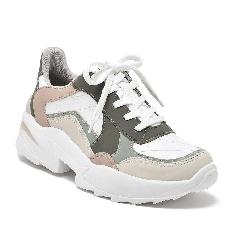 Tênis - Via Marte - Feminino - Material: Multimaterial - Tamanho 34