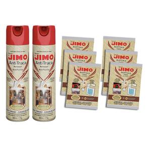 Kit 2 Anti Traça Jimo 300ml + 6 Cartelas Anti Traça Jimo
