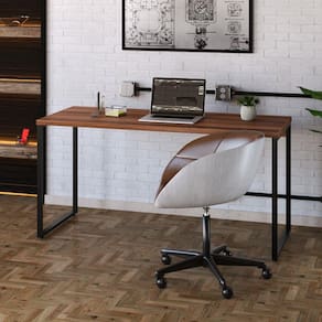 Mesa Para Escritório Kuadra Nogal 138 - Compace