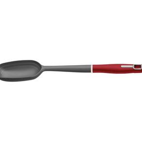 Colher Para Servir Tramontina Com Bojo Em Nylon Vermelho