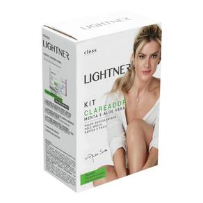 Kit Clareador Descolorante Menta e Aloe Vera Lightner