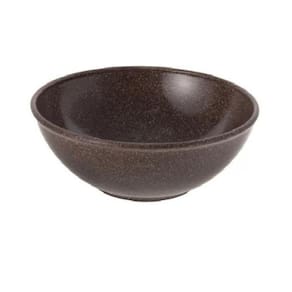 Jogo De 6 Tigelas Cumbuca Média Marrom 700Ml