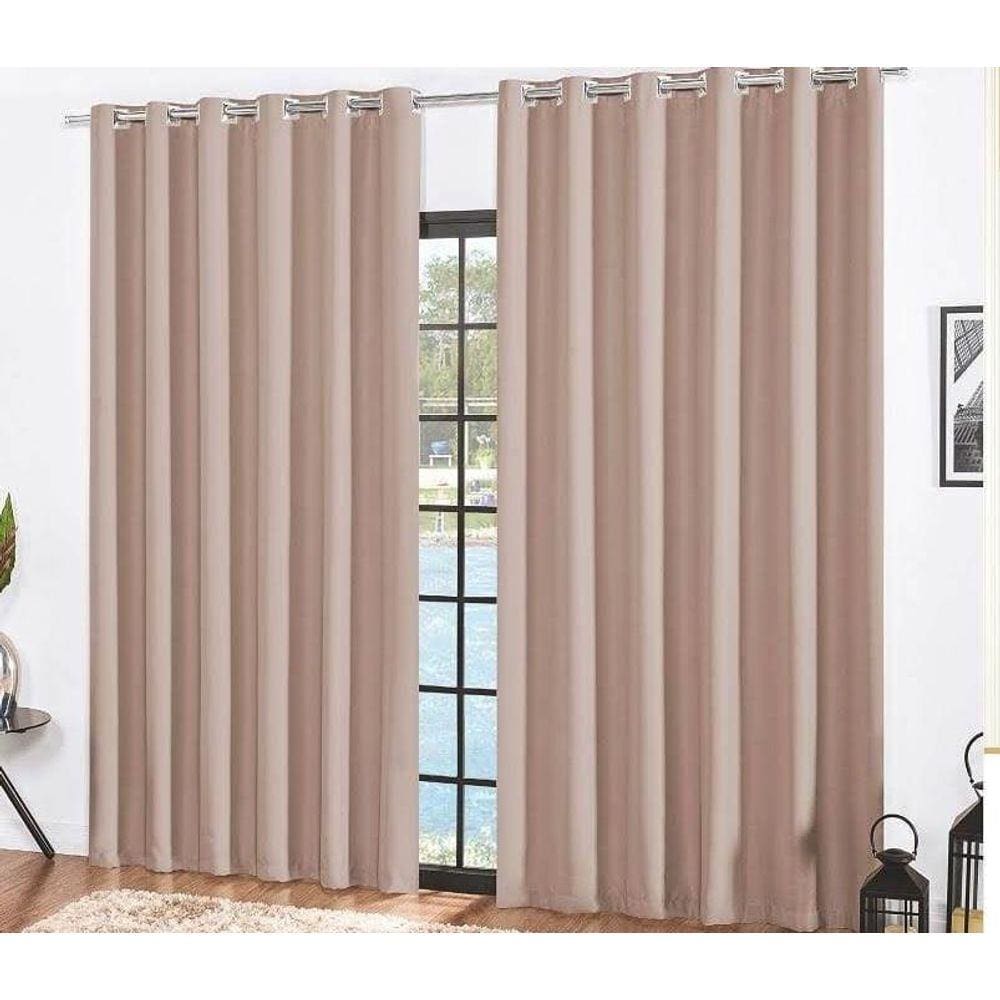 Cortina Blecaute de tecido 2.00 x 1.70m