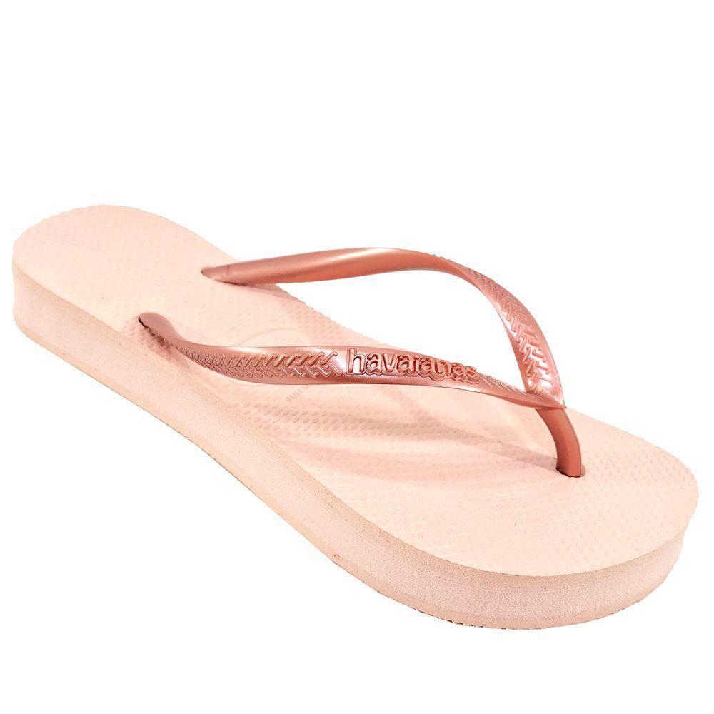Havaianas slim flatform plataforma salto 3cm | Casas Bahia