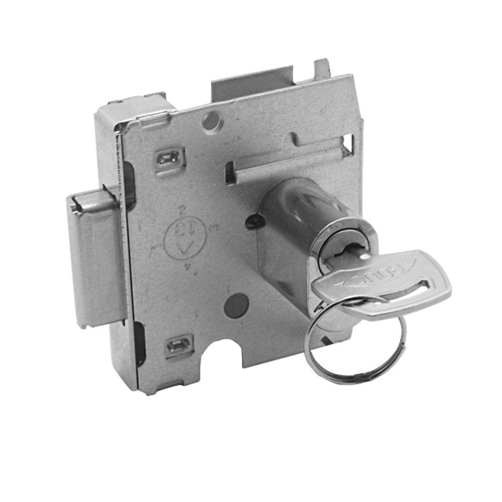 Fechadura Arouca Vidro 2192 FC Lingueta Reta Cilindro Oval Cromada - 42192