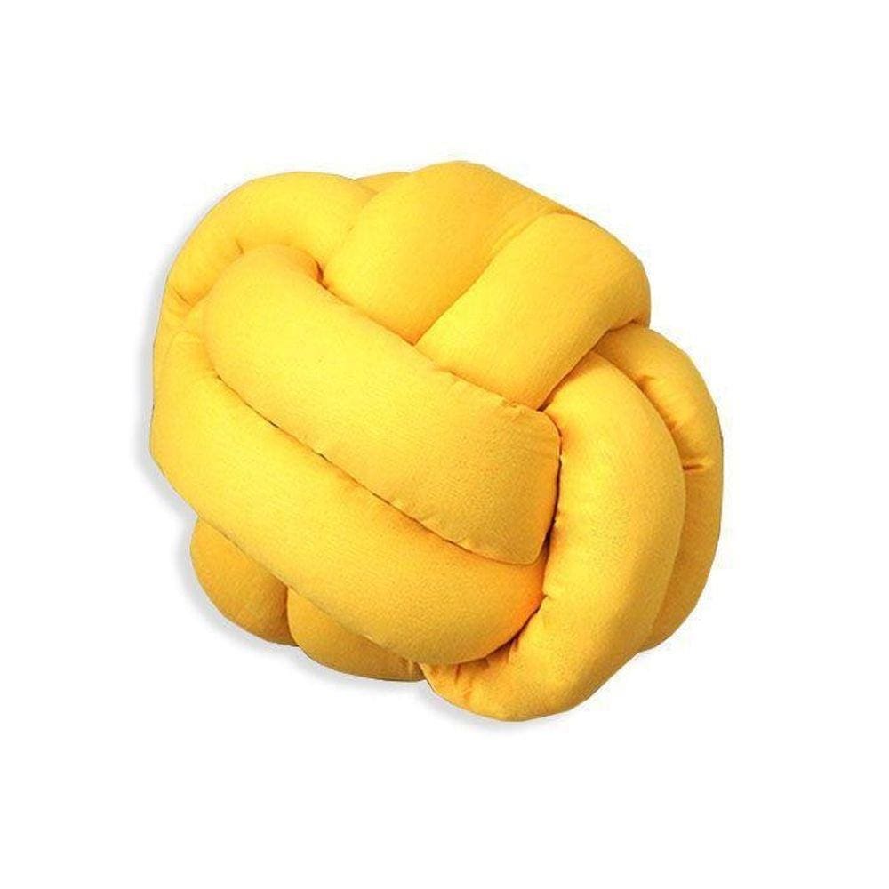Almofada De Nozinho Nó Amarela