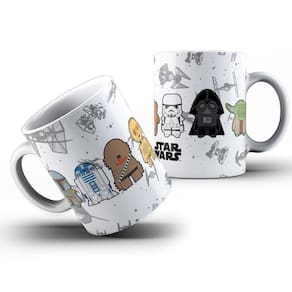 Caneca Star Wars Icons - Branca 325Ml