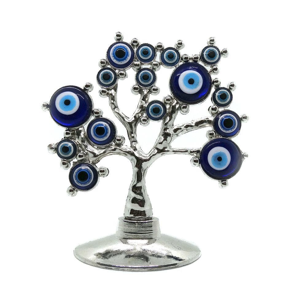 Enfeite Decorativo Árvore Olho Grego 17 x 16 cm Trás Sorte