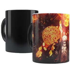 Caneca Mágica Naruto Anime Termossensível Modelo 6