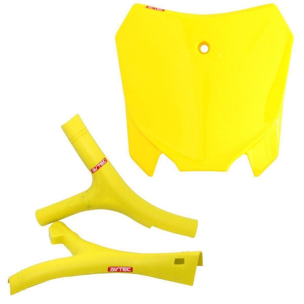 Number Plate Crf 230 Com Protetor Quadro Avtec Crf230