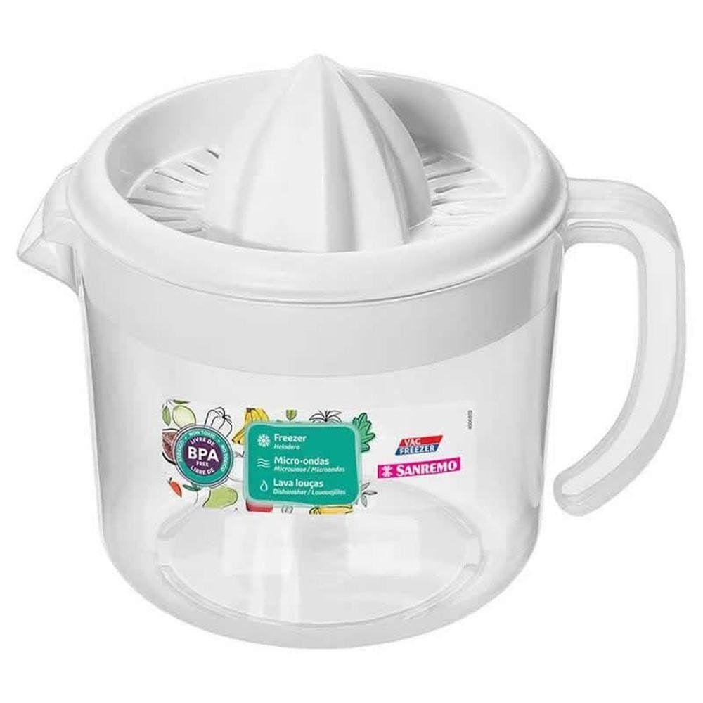 Espremedor De Frutas Suco Em Plástico Manual - Sanremo