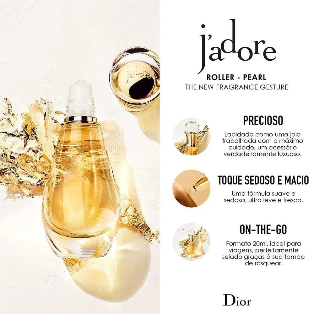 dior レモン J'Adore Roller Pearl Dior Feminino Eau | Casas Bahia
