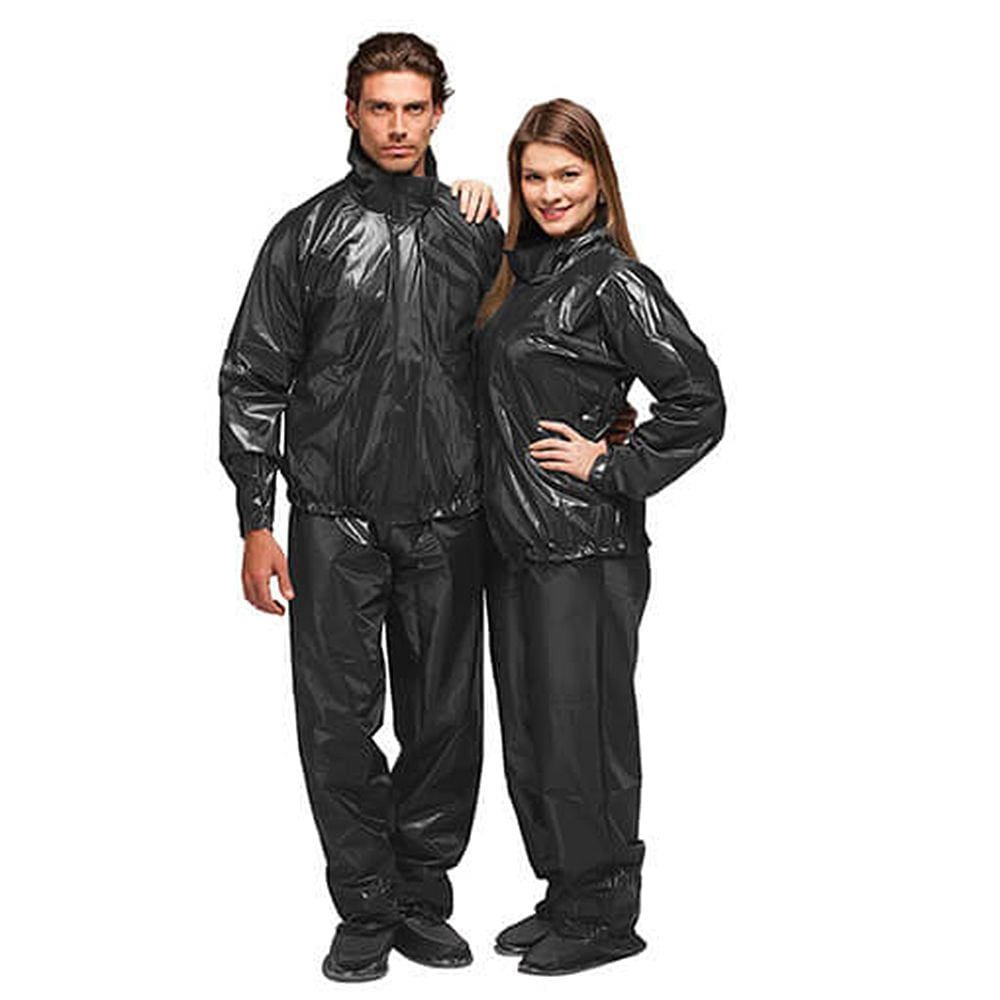 Capa de Chuva Motoqueiro Alba Daytona Unissex TAM P Preto
