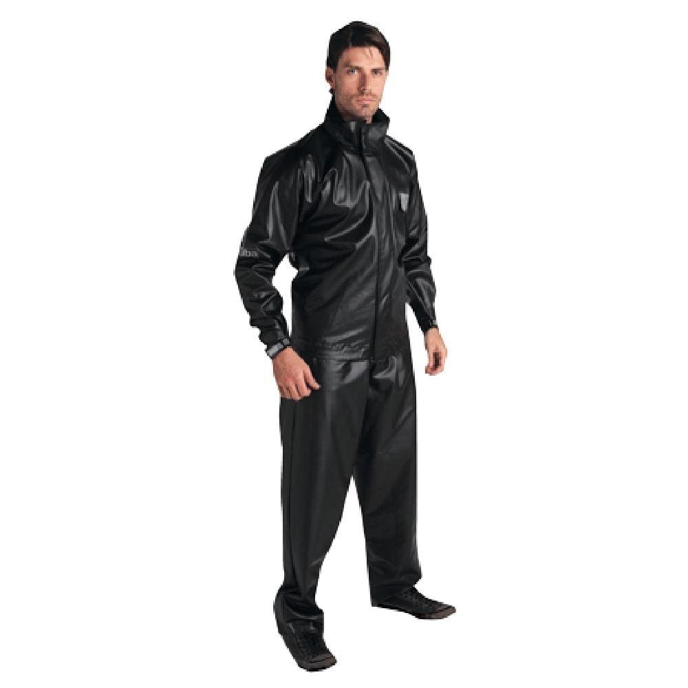 Capa de Chuva Motoqueiro Alba Europa Masculino TAM 4G Preto