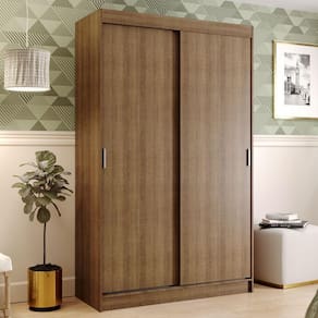 Guarda-Roupa Solteiro Madesa Tokio 2 Portas de Correr 2 Gavetas