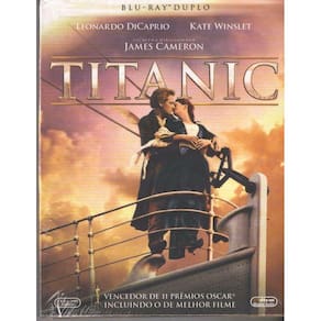 Blu-Ray : Titanic - Edição Nacional Duplo Com Luva