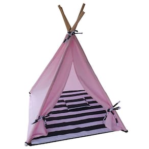 Caminha Cabana Pet Toca Oca Tenda Cama Cachorro Gato Rosa G