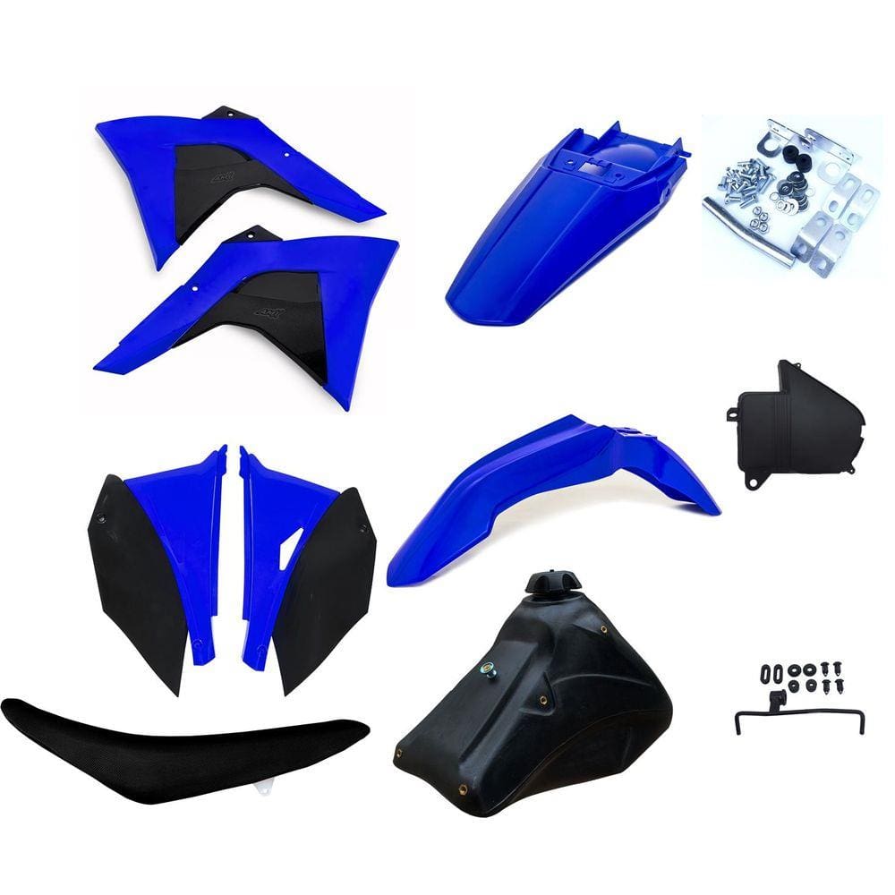 Kit Plástico Amx Adaptável Completo Crf 230 P/ Xr 200 Xr 250
